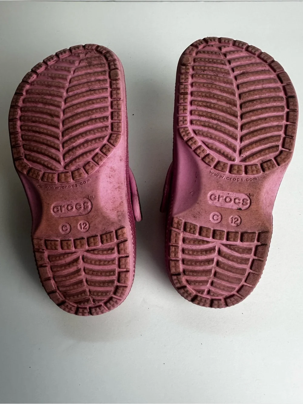 Crocs Clogs Glitter Pink Children's Size 12 Shoes Waterproof Lightweight